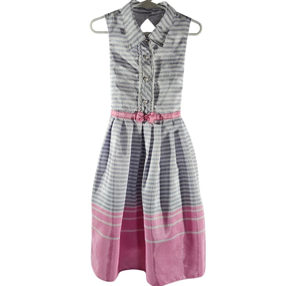 Jona Michelle Little Girl's Sleeveless Back Cut-out Dress Size 6